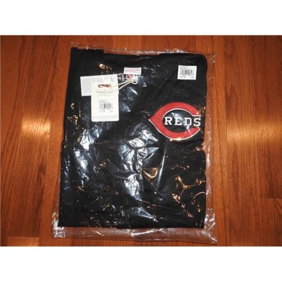 New Mens Sizes Mitchell & Ness Cincinnati Reds #30 Baseball Jersey - Picture 2 of 2
